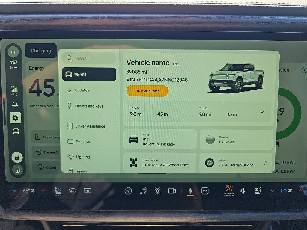 Used 2022 Rivian R1T Adventure AWD/4WD image 19