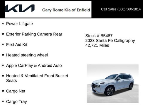 Used 2023 Hyundai Santa Fe Calligraphy w/ Cargo Package AWD/4WD image 26