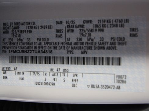 New 2026 Ford Escape ST-Line Select image 37