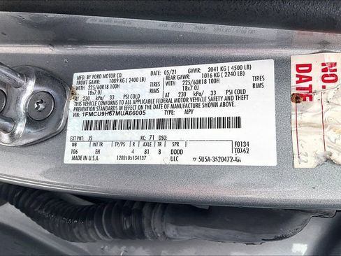 Used 2021 Ford Escape SEL image 18