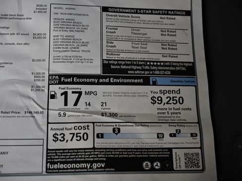 New 2025 Audi RS 6 performance image 48