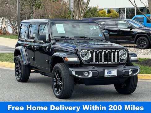 Certified 2025 Jeep Wrangler Unlimited Sahara w/ Safety Group image 1