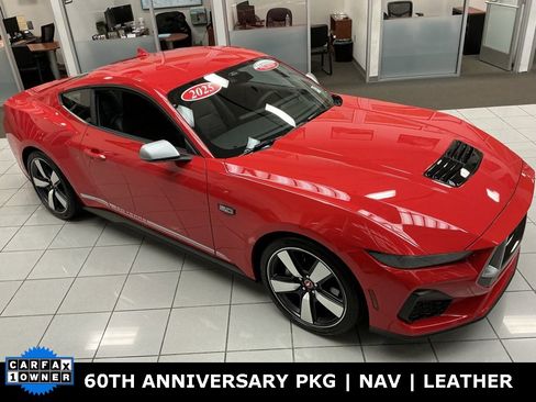 Used 2025 Ford Mustang GT Premium w/ 60th Anniversary Package image 1