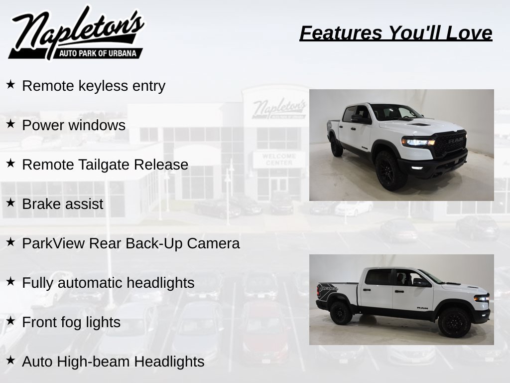 Used 2026 RAM 1500 Rebel w/ Rebel Level 1 Equipment Group AWD/4WD image 14