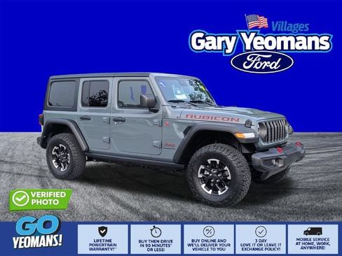 Used 2024 Jeep Wrangler Unlimited Rubicon w/ Technology Group AWD/4WD image 1