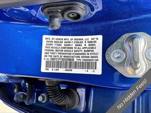 Used 2016 Honda Civic EX-L image 29