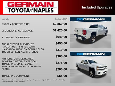 Used 2019 Chevrolet Silverado 2500 LT w/ Custom Sport Edition AWD/4WD image 5