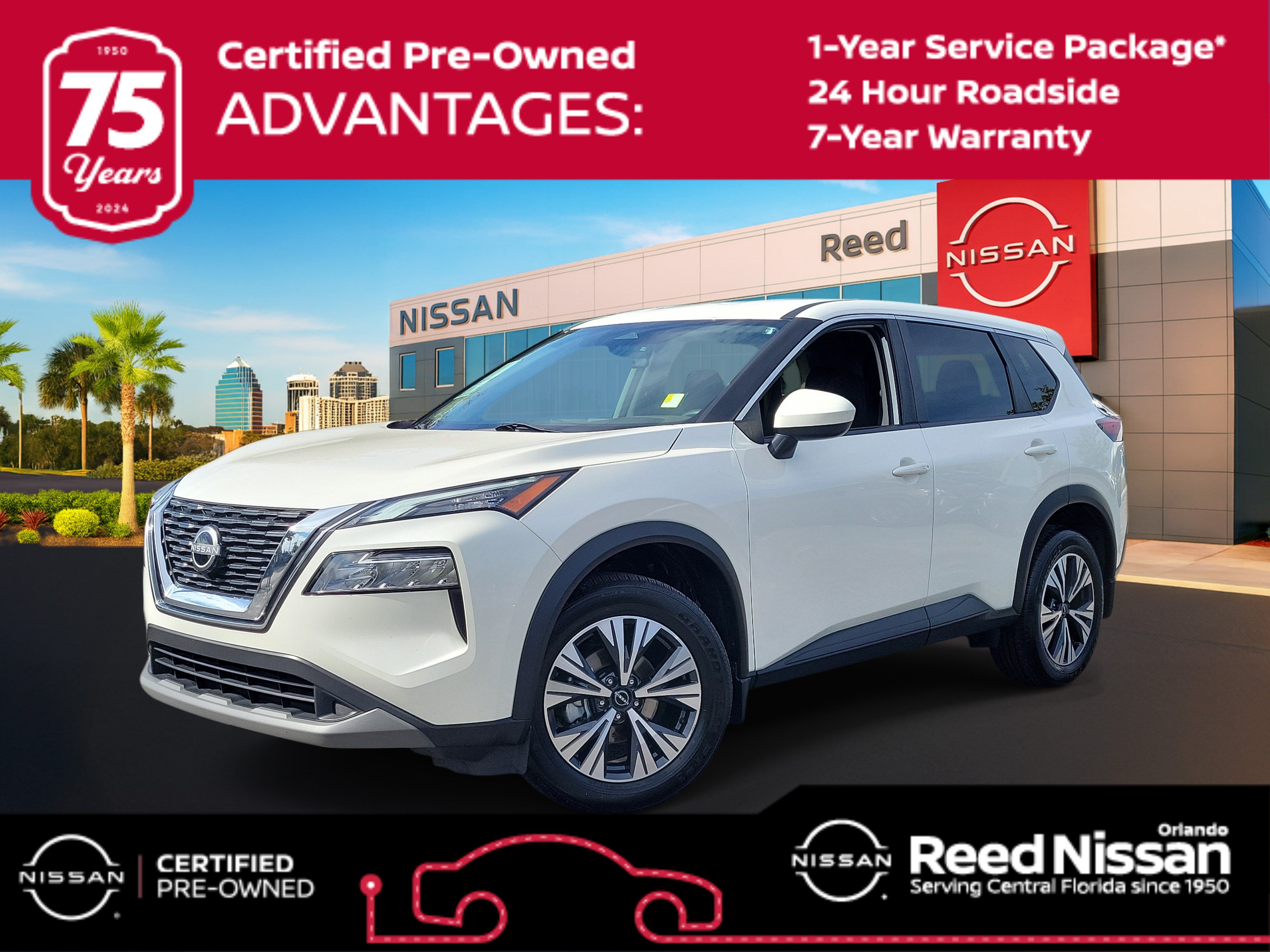 Certified 2023 Nissan Rogue SV FWD image 1