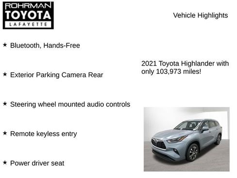Used 2021 Toyota Highlander XLE image 8