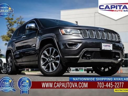 Used 2017 Jeep Grand Cherokee Overland AWD/4WD image 1