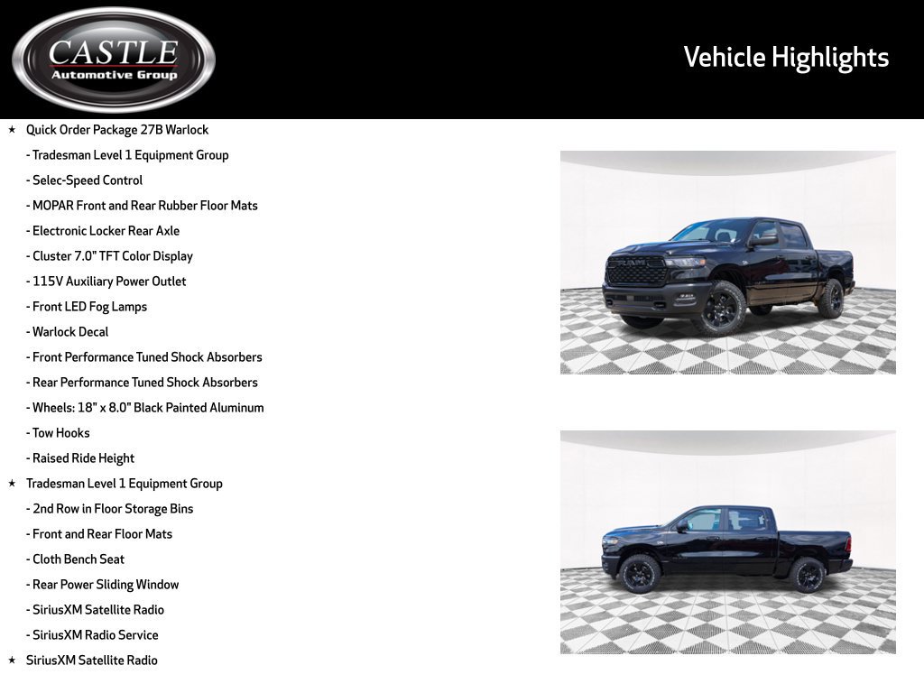 New 2026 RAM 1500 Warlock AWD/4WD image 3