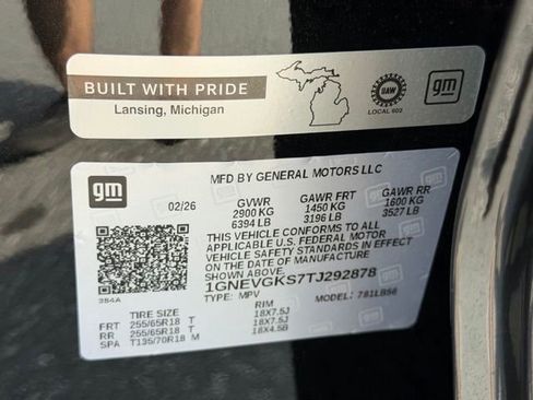 New 2026 Chevrolet Traverse LT image 22