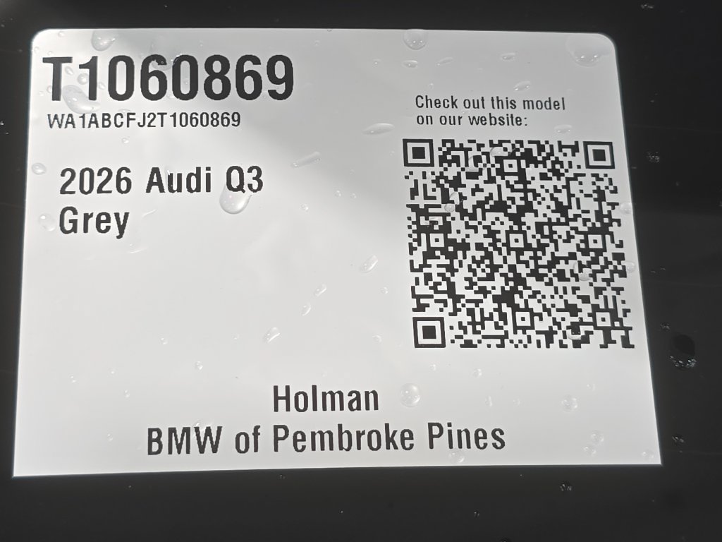 Used 2026 Audi Q3 quattro 2.0T AWD/4WD image 28