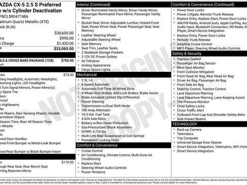 Used 2024 MAZDA CX-5 AWD 2.5 S image 29