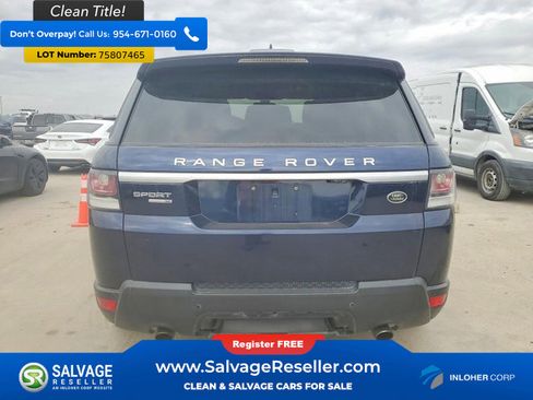 Used 2016 Land Rover Range Rover Sport SE image 8