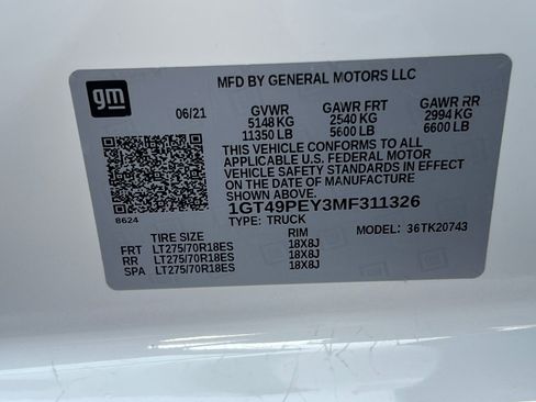 Used 2021 GMC Sierra 2500 AT4 w/ Gooseneck/5TH Wheel Package image 40