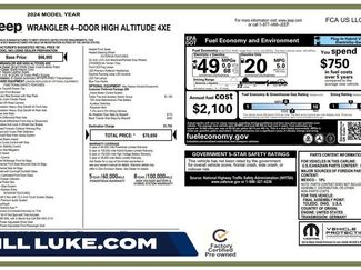 Used 2024 Jeep Wrangler High Altitude AWD/4WD video 1