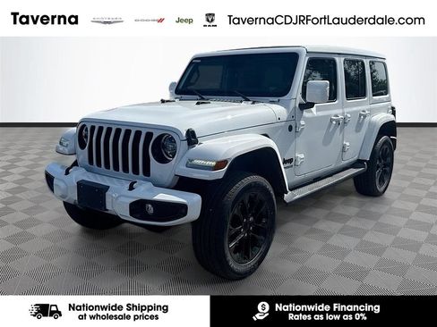 Used 2022 Jeep Wrangler Unlimited Sahara AWD/4WD image 1