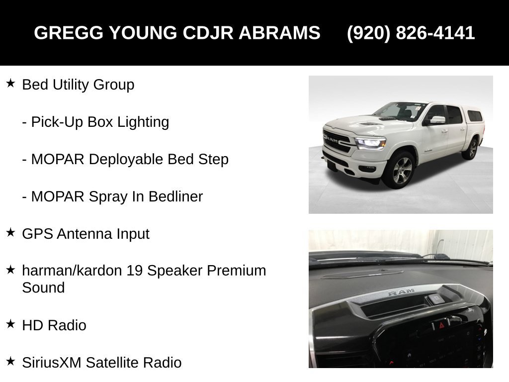 Used 2021 RAM 1500 Laramie w/ Sport Appearance Package AWD/4WD image 31