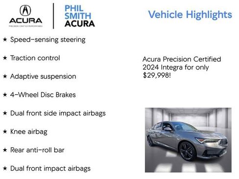 Certified 2024 Acura Integra A-Spec image 13