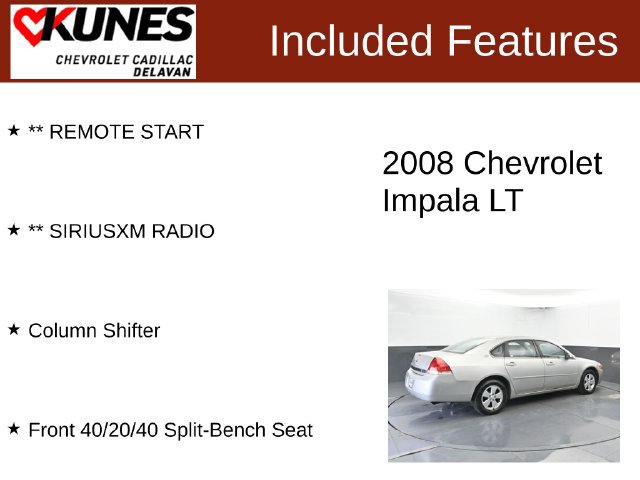 Used 2008 Chevrolet Impala LT FWD image 3