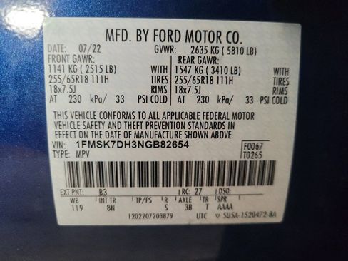 Used 2022 Ford Explorer XLT image 33