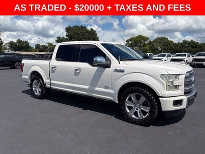 Used 2015 Ford F150 Platinum w/ Technology Package
