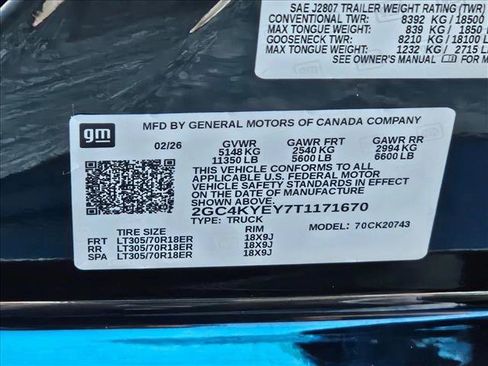 New 2026 Chevrolet Silverado 2500 ZR2 AWD/4WD image 18
