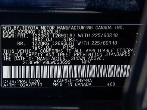 Used 2020 Toyota RAV4 XSE w/ Carpet Mat Package AWD/4WD image 29