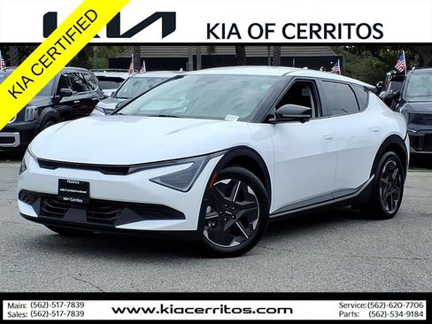 Certified 2025 Kia EV6 Light w/ Light LR Technology Package RWD image 1