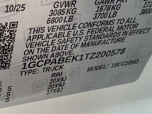 New 2026 Chevrolet Silverado 1500 Custom w/ Rally Edition image 21