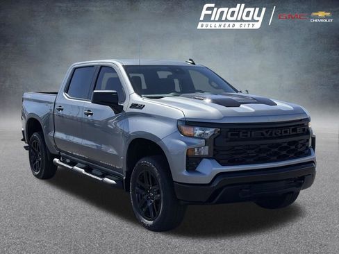 New 2026 Chevrolet Silverado 1500 Custom Trail Boss w/ Turbomax Blackout Package image 1
