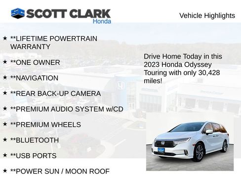 Used 2023 Honda Odyssey Touring image 11