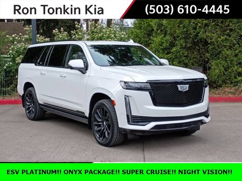 Used 2023 Cadillac Escalade ESV Sport Platinum image 1