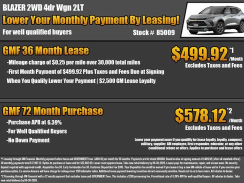 New 2026 Chevrolet Blazer LT w/ Convenience Package FWD image 2