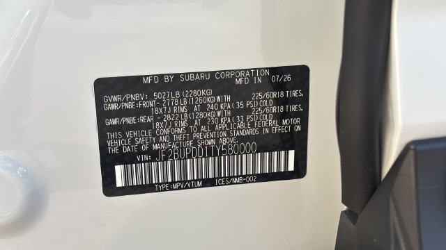 New 2026 Subaru Outback Limited AWD/4WD image 29