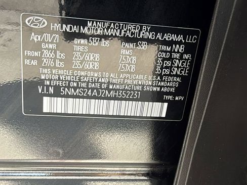 Used 2021 Hyundai Santa Fe SEL FWD image 41
