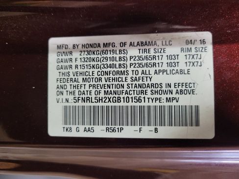 Used 2016 Honda Odyssey LX image 33