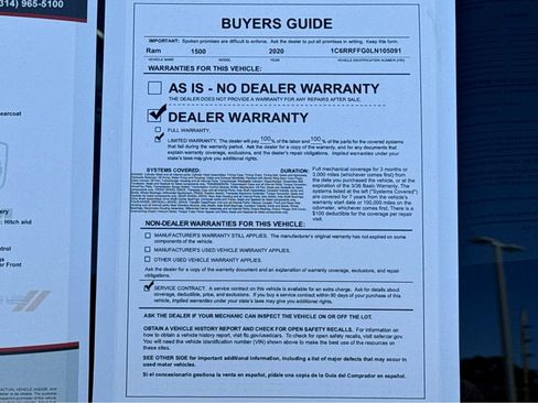 Certified 2020 RAM 1500 Big Horn image 26