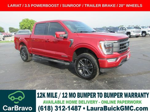 Used 2021 Ford F150 Lariat w/ Equipment Group 502A High AWD/4WD image 1