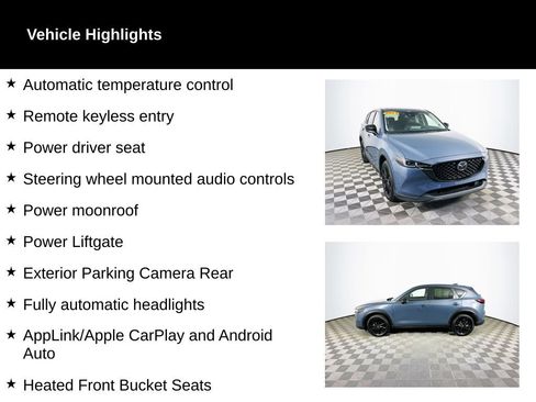 Used 2023 MAZDA CX-5 Carbon Edition image 2