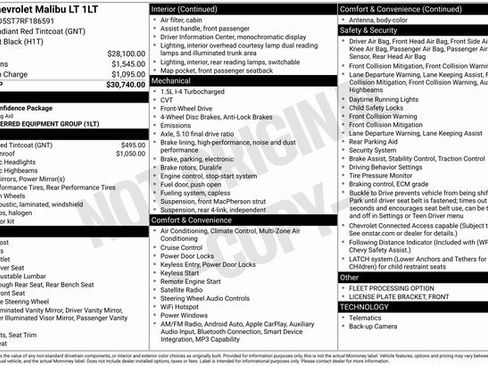 Used 2024 Chevrolet Malibu LT image 18