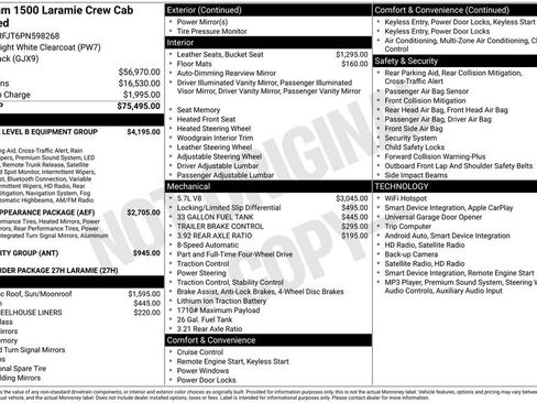 Used 2023 RAM 1500 Laramie AWD/4WD image 2
