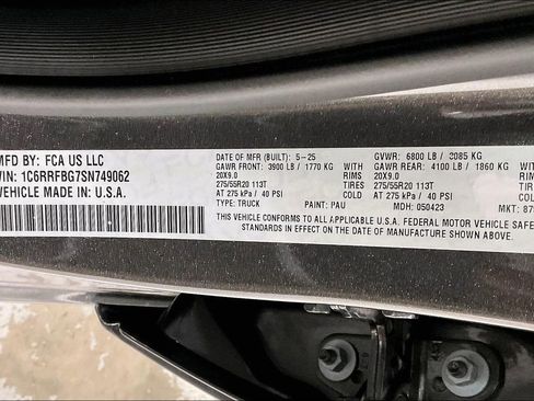 Used 2025 RAM 1500 Big Horn image 42