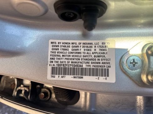 Used 2015 Honda Civic LX image 11