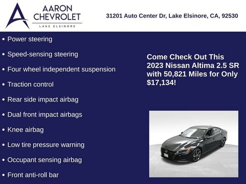 Used 2023 Nissan Altima 2.5 SR image 10