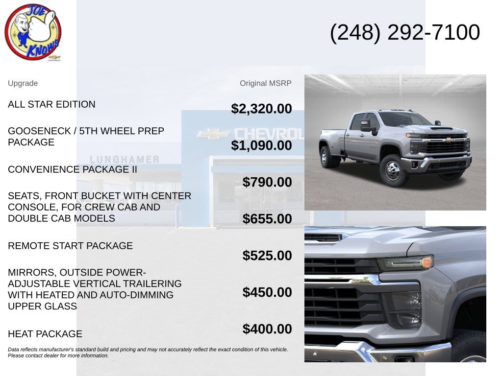 New 2026 Chevrolet Silverado 3500 LT w/ All Star Edition AWD/4WD image 5