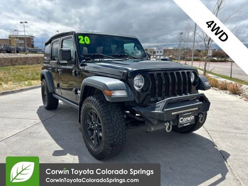 Used 2020 Jeep Wrangler Unlimited Sport S AWD/4WD image 1