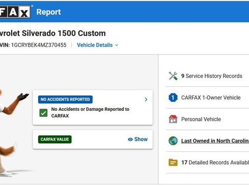 Used 2021 Chevrolet Silverado 1500 Custom w/ Safety Confidence Package AWD/4WD image 21