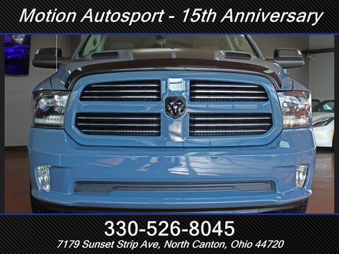 Used 2015 RAM 1500 Sport w/ Ceramic Blue Sport Package AWD/4WD image 3
